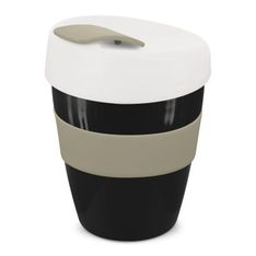 Express Cup Deluxe Reusable Coffee Cup with Silicone Band