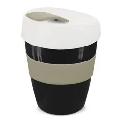 Express Cup Deluxe Reusable Coffee Cup with Silicone Band
