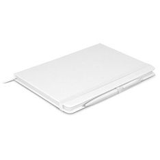 Omega A5 PU Hardcover Notebook with Matching Pen