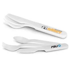109064 Printed Knife Fork And Spoon Set
