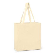 Carnaby Natural Cotton Gusseted Shoulder Tote Bag
