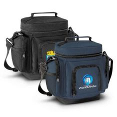 Insulated Polyester Cooler Bag with External Pockets
