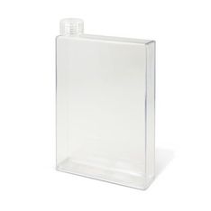 Clear Notebook Shaped BPA Free Water Bottle 500ml