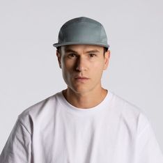 Finn Five Panel Cotton Cap with Adjustable Fastener