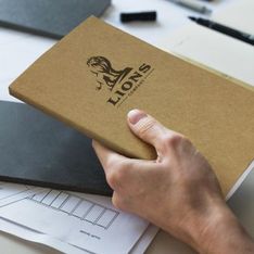 Recycled Paper Notebook with Perfect Bound Spine