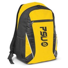 600D Polyester Backpack with Mesh Side Pockets