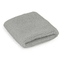 Cotton Blend Athletic Wrist Sweat Band with Embroidery Area