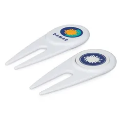 Magnetic Golf Divot Repair Tool with Ball Marker
