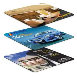 110542 4 In 1 (228 x 180mm) Branded Mouse Pads With Silicone Base