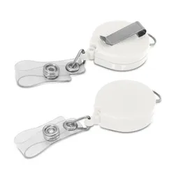Alta Retractable ID Holder with Steel Spring and Dome Attachment
