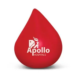 Blood Drop Shaped Polyurethane Stress Reliever