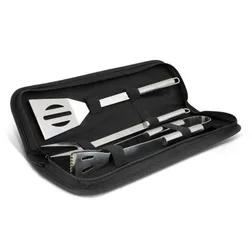 Asada Stainless Steel BBQ Tool Set with Reinforced Case