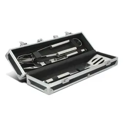 Luxmore Stainless Steel BBQ Tool Set with Presentation Case