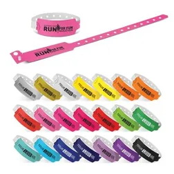 110889 Plastic Printed Party Wristbands