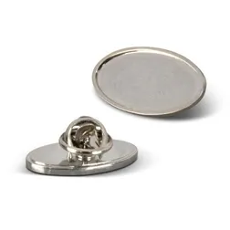 Altura Oval Lapel Pin with Resin Coated Finish