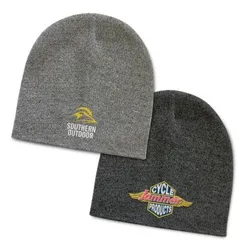 Commando Heather Knit Acrylic Beanie Two Tone