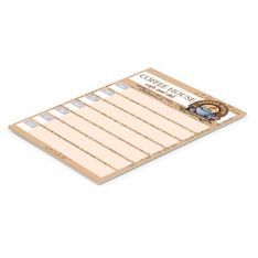 A5 Cardboard Back Notepad with Full Colour Printing
