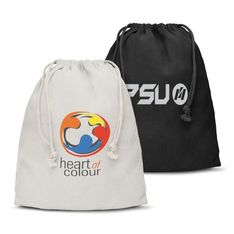135gsm Cotton Drawstring Gift Bag Medium