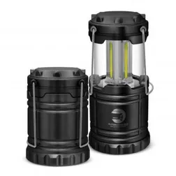 Compact COB Lantern With Folding Carry Handles