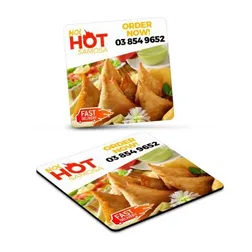 Square High Gloss Laminate Fridge Magnet