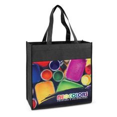 80gsm PET Reusable Shopping Bag With Slip Pocket