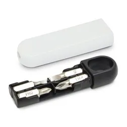 Magnetic Pocket Screwdriver Set with Interchangeable Phillips and Conventional Heads