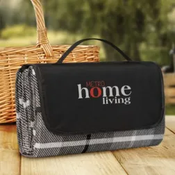 Woven Acrylic Water Resistant Picnic Blankets