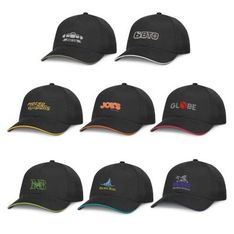 Swift Premium Cotton Twill Six Panel Cap with Chrome Buckle