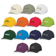 Falcon Six Panel Cotton Twill Cap with Chrome Buckle