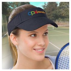 Heavy Brushed Cotton Adjustable Golf Sun Visor