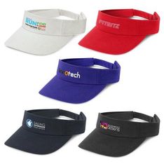 Orlando Heavy Brushed Cotton Golf Sun Visor