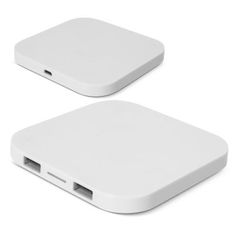 Impulse Wireless Charging Hub with Dual USB Ports