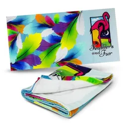 Picasso Heavyweight Cotton Beach Towel with Digital Print