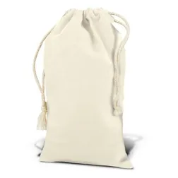 Pisa Cotton Drawstring Gift Bag with All Over Print