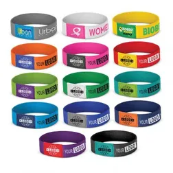 112922 Dazzler Printed Fetival Wristbands