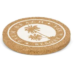 112967 Oakridge Cork Round Promotional Coasters