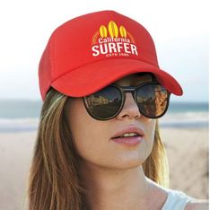 Polyester Five Panel Trucker Style Snapback