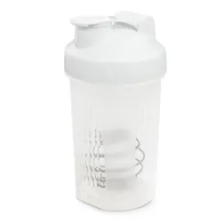 Atlas BPA Free Polypropylene Protein Shaker with Stainless Steel Ball