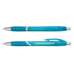 113161 Jet Translucent Plastic Branded Pens