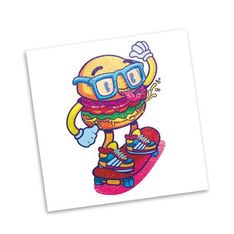 Metallic Foil Temporary Tattoos 51mm Square Non Toxic