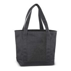 Grenada Poly Canvas Heather Corporate Tote Bag