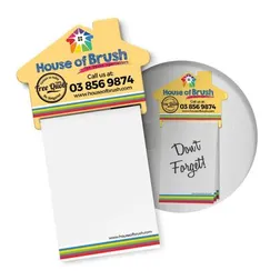 113367 A7 House Promotional Magnetic To-Do Lists - 25 Pages