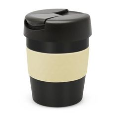 Java Vacuum Insulated Stainless Steel Cup with Silicone Band
