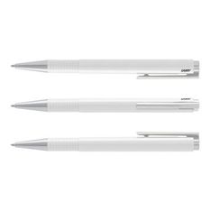LAMY Logo German Engineered Retractable Ballpoint Pen Chrome Accents