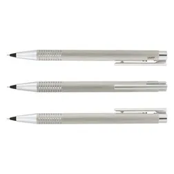 LAMY Logo German Engineered Brushed Steel Mechanical Pencil