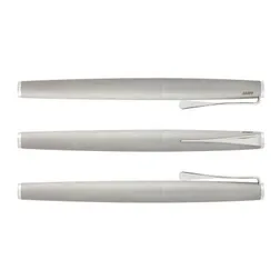 LAMY Studio Rollerball Pen Brushed Stainless Steel Propeller Clip