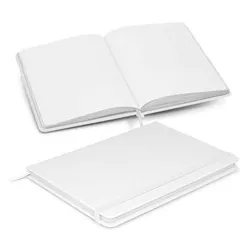 Omega Hard Cover Unlined Notebook A5 Polyurethane