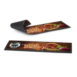 Anti Pilling Polyester Bar Runner with Rubber Base