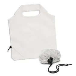 Ergo Foldaway Polyester Shopping Bag with Built In Drawstring Pouch