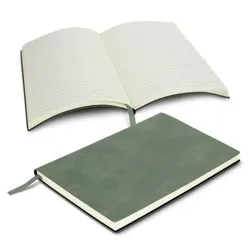Genoa Soft Cover PU Leather Look A5 Journal with Thermo Deboss